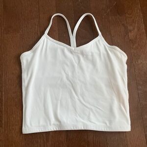 White Athleta Girl tank top, Size L/12